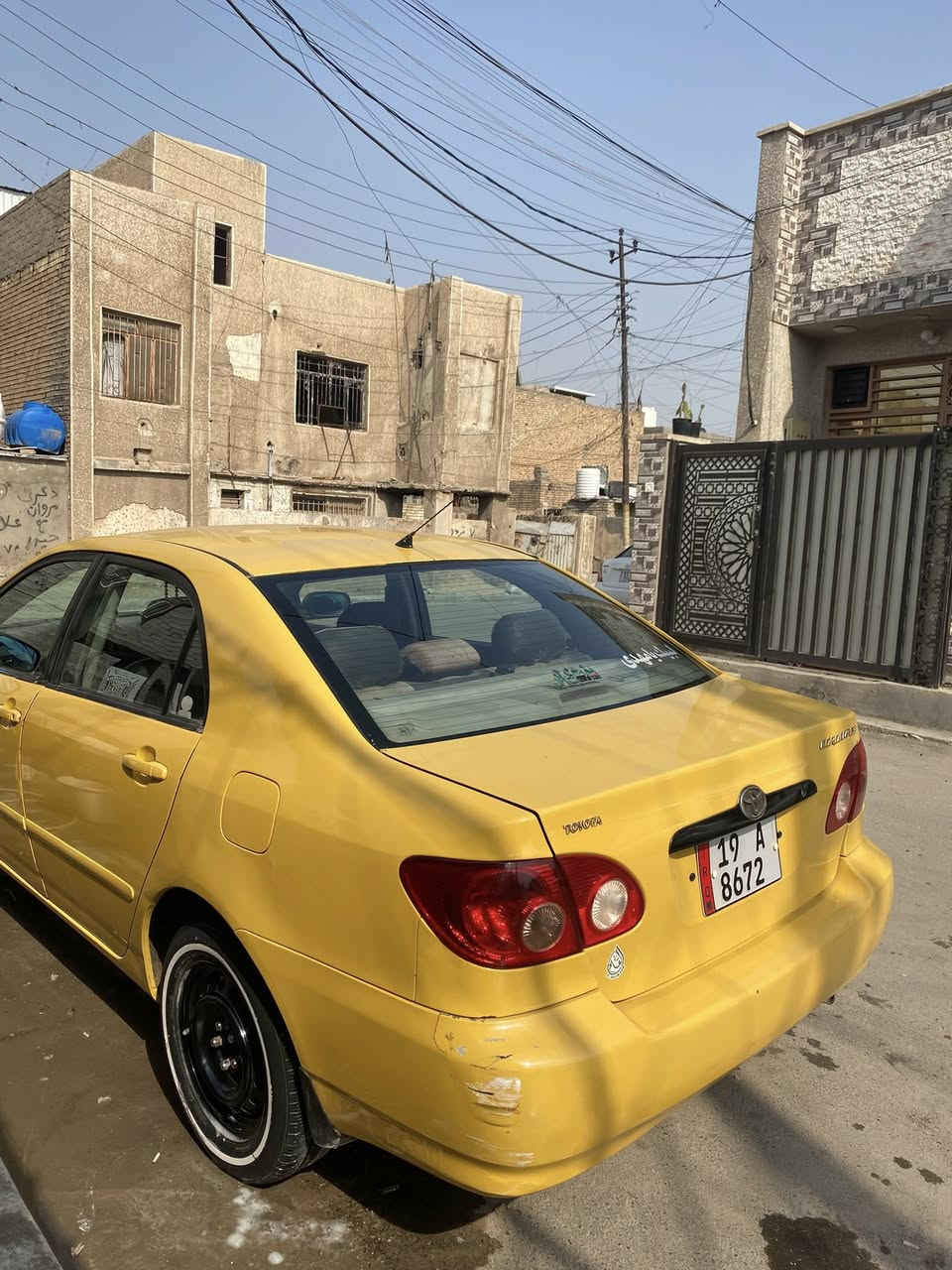 السلام عليكم اخوان عندي كورلا نحله 2008 ضربتها باب وجاملغ ومبدلات قطع اصليه تبريد خير من الله وتايرات تخم جديد صدرها خير من الله سياره حلوه نصبتها وشكلها رقمي *********** وخاص مفتوح سعرها 85 وبيها مجال عنواني بغداد الأمين الثانيه شارع الارامل
