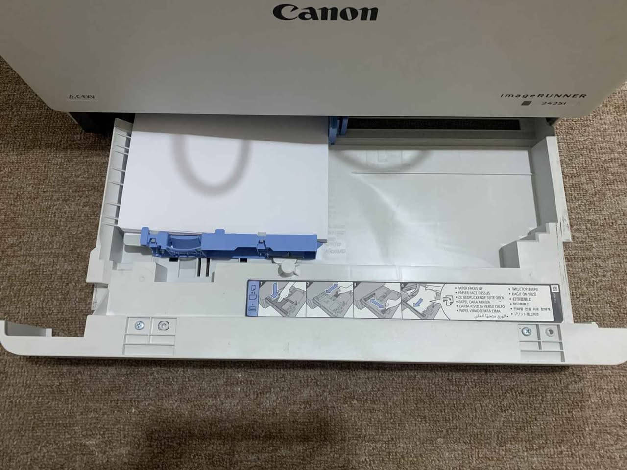 🖨️ للبيع: طابعة Canon imageRUNNER 2425i متعددة الوظائف (جديدة بدون كرتون)
📌 النوع: ليزر أبيض وأسود – Print / Copy / Scan / Send / Fax
📌 سرعة الطباعة: حتى 25 صفحة بالدقيقة
📌 دقة الطباعة: 600 × 600 dpi
📌 لوحة تحكم: شاشة لمس 7 بوصة
📌 اتصال: USB – LAN – Wi‑Fi
📌 سعة الورق: حتى 580 ورقة ممكن
📌 ملاحظة: جديدة تماماً بس بدون كرتون
💰 السعر: 1,000,000 د.ع
📍 المكان: دهوك – العراق
📞 للتواصل: 0751 780 7718
✨ جاهزة للاستخدام مباشرة — سعر ممتاز وأقل من السوق! دهوك, العراق
