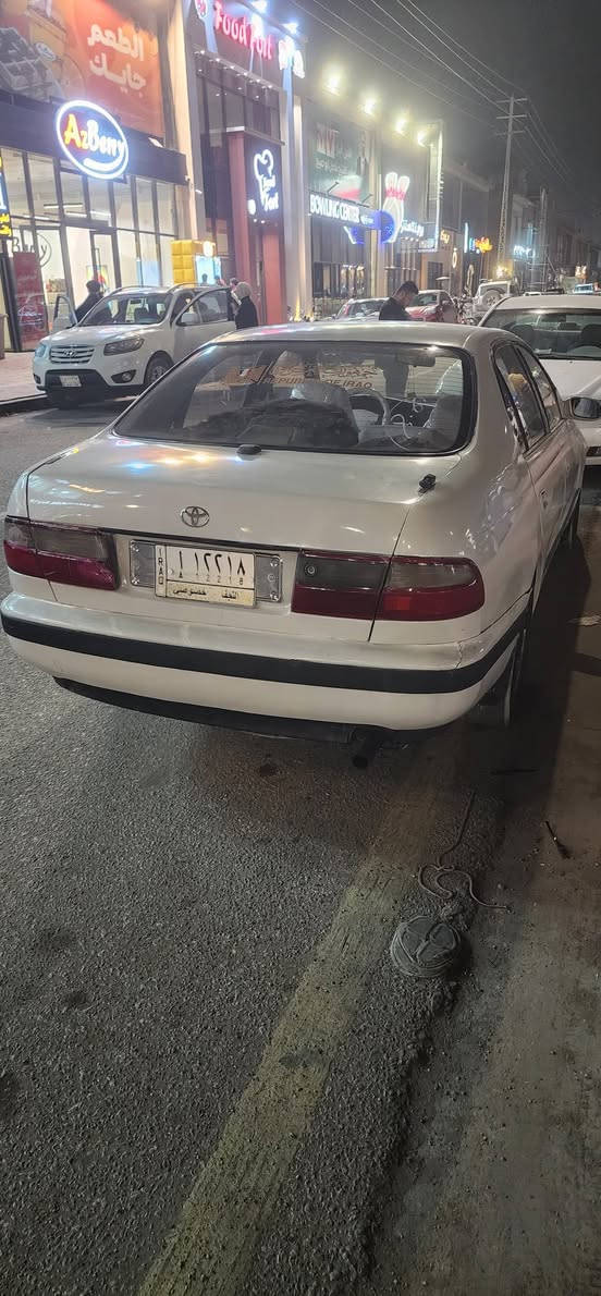 سلام عليكم سياره كرونه للبيع موديل 94 السياره جاهزه مناقصهه اي شي مكفوله من الكصه والعيب الشرعي السعر 52 وبيهه مجال 
***********
