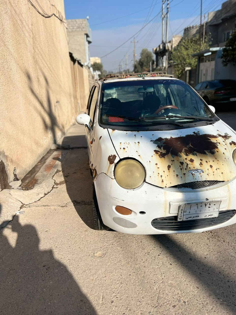 السلام عليكم كوكو موديل ١٣ رقم ألماني كير ومحرك مابيهم شي تدفئة تبريد سيارة كدام العين السعر ١٢٥$ لخاطر الجية شدة مالازم
 ***********
