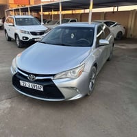 كامري للبيع امريكي  موديل 2017  ضرر بونيد بارد وجاملق خلفي عكس سايق  ك...