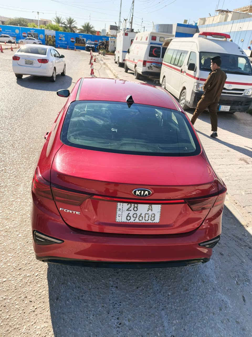 سلام عليكم
فورتي موديل ٢٠١٩ رقم نجف بأسمي سنويه جديده لغايه ٢٠٣١
مداور ثاني يوم سياره نظيفه جدا باتري جديد وتخم تاير جديد قبل شهر شادهه كير ومكينه بلاد ومكفوله ماشيه ٨٥ الف ميل بنيد جارد على صبغ الامارات وجاملغ بارد نفسهه بدون تبدل وباقي مكفول 
مكانهه النجف. 
السعر ١٢٢ وبيه مجال للشراي 
للأتصال ***********
