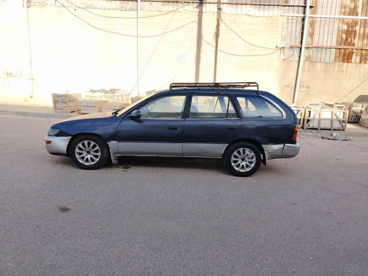 كورلا ستيشن موديل 1993
السعر 34 بيع فقط
رقم بغداد نكليزي سنويه 29                              
كير محرك مكفول محرك 1800                          
جام كهربائي سنتر إلك                                                                  
مكانه بغداد البلديات
 تواصل وتساب ***********

