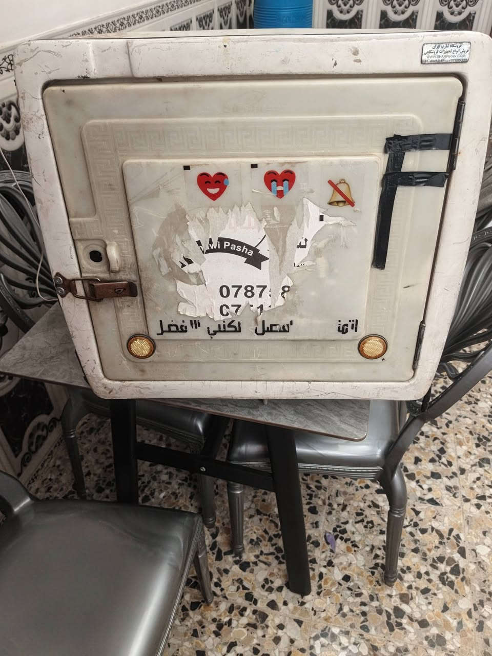 سلام عليكم 2 بوكس دلفري للبيع كل واحد او سعرة الاسود جديد مستعمل 3ايام والبيض مستعمل البيض سعرة 40الف والسود سعرة 25 مكان بغداد محمودية ‏‪***********‬‏
***********الكورك بي واتساب
