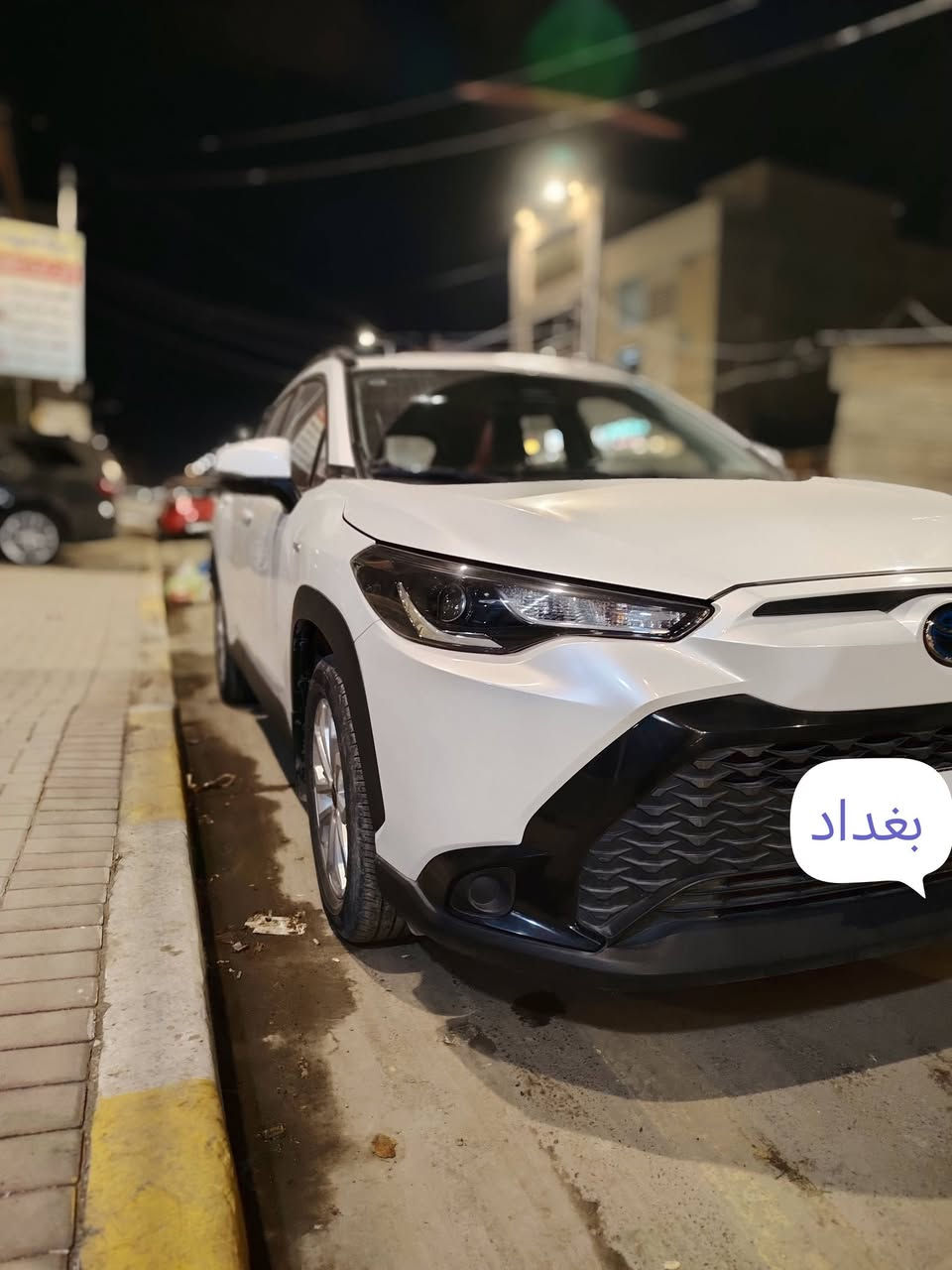 السلام عليكم
فرونتلاندر ٢٠٢٤ هايبرد ماشية ٢٣ كفالة عامة 
رقم بغداد انكليزي هزة جديدة 
مواصفاتها بصمة وفتحة وداخل جلد احمر وباقي المواصفات المعروفة 
السعر ١٧٤ 
رقم الهاتف ***********
مكانها الاعظمية شارع المشاتل
