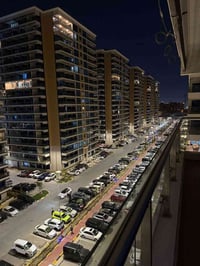 📍شـقه مؤثثه للايجار من احلى الشقق داخل مجمع بوابه العراق باطلاله مباشر...