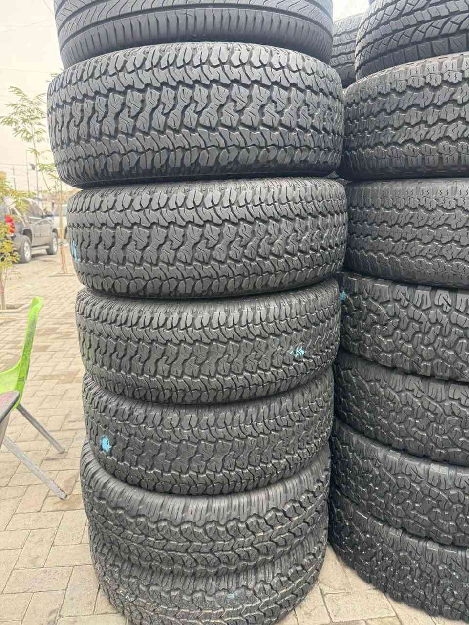 يالله تم وصول حاويه إطارات باله جميع انواع القياسات والماركات ياباني كوري تايلندي الماني امريكي نقشات خشنه وناعمه العنوان بغداد ويوجد لدينا توصيل لجميع المحافظات للاستفسار ***********
