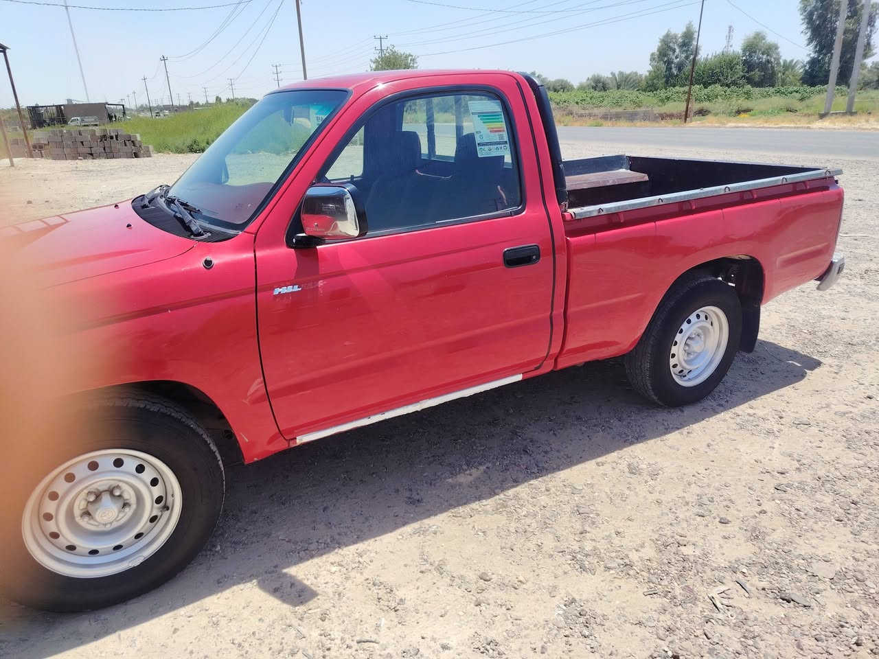 للبيع بيكم 2001فلاحي رقم النكليزي بسمي سياره مكفوله كفاله عامه تخم تاير تبريد ثلج شرط شاصي محرك اكسل مكاني صلاح الدين الضلوعيه السعر 112وبيه مجال ***********
