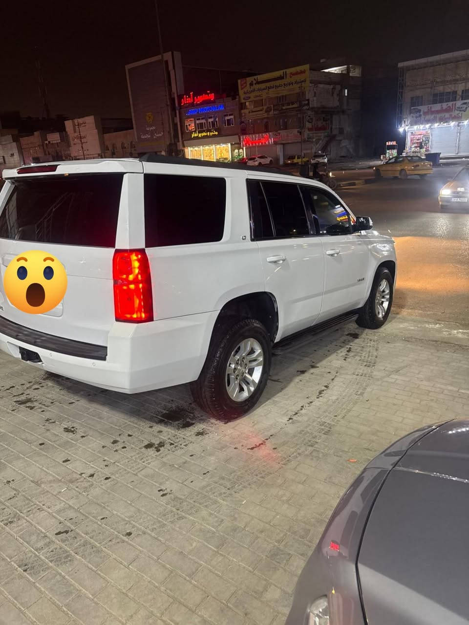 السلام عليكم تاهو ادوات دخول جديد موديل 18 السياره حاويه دواخل عسلي ضربتهه جاملغ وبنيد 
واحه بيهه صبغ ابيعهه حزام مكينه كير كفاللله 
***********
البصره الموفقيه الاملاك.
