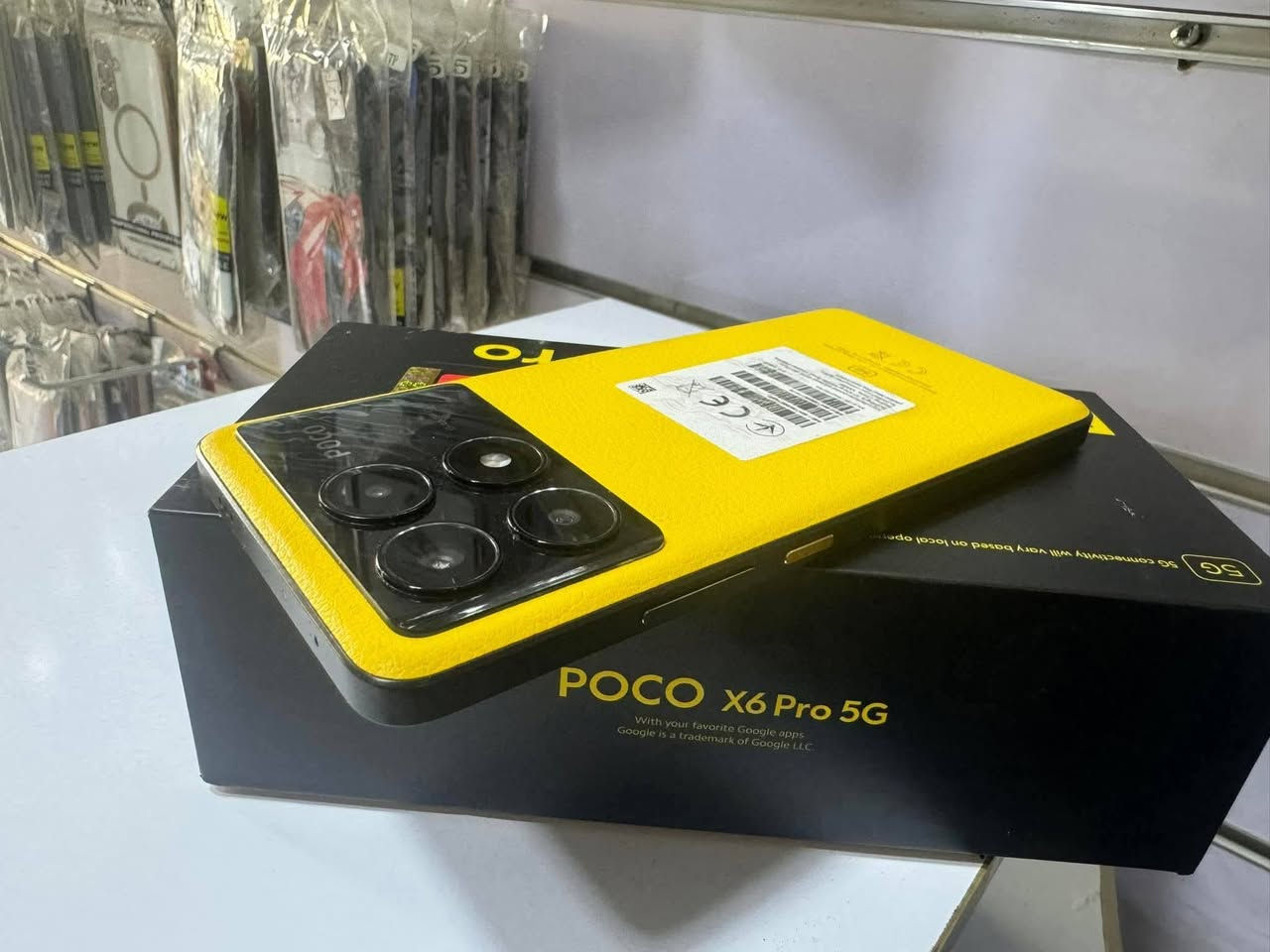 بوكو x6برو 5G
الذاكره 512

الرام الداخلي12+12

ببجي120فريم نظافه 98 ملحقاته كامله

السعر 300 بغداد
*********** وتساب فقط
