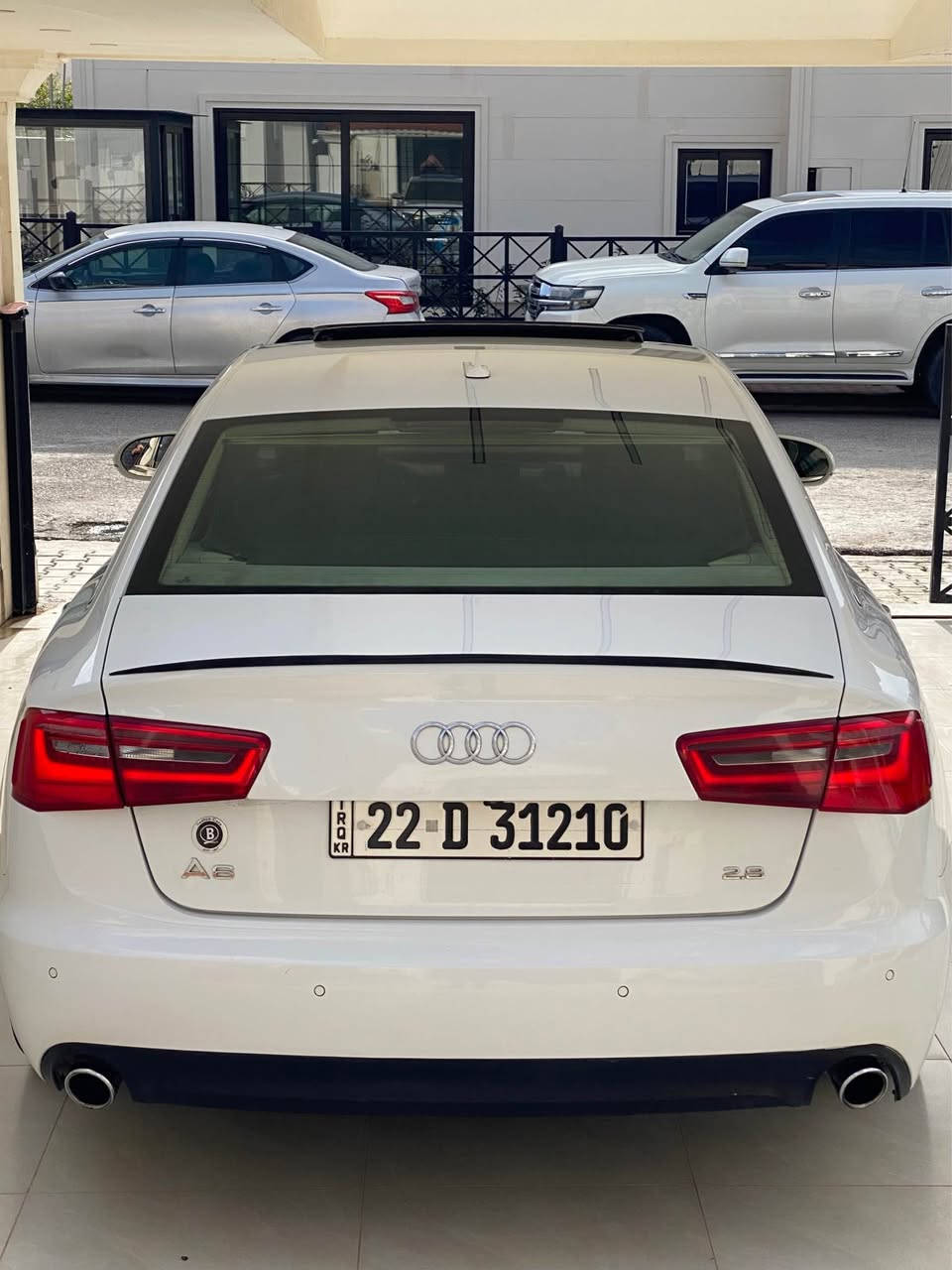 كوردى & عربي
فرۆشتن و گۆرینەوە
بيع او مراوس حسب قناعة

ئاودی A6 2012
سفری شەریکە سەردار 
مەکینە ٦ پستۆن ٢.٨ مەرغوب 
، بێ تۆربۆ بێ سوپەر

مواسەفات S لاین
فول فول مواسەفات 
سلاید 
دەرگا شەفت ( سحب )
لایت داینامیک ، لایت و بەگ لایت لید
گێچ دیجیتال
٦ سیدی بۆکس ، بلوتوس….
سوکان S لاین
٣ پەردە 
کوشین جلد ، کوشین کارەبا و زەرد

.
گێر و مەکینە و کارەبایات بە شەرت 
سبوخ : سۆنەرەکەم داناوە لە وێنەکان 
.
بەناوی خۆمە  و بەناوکردن و غەرامە بە شەرت
.
نرخی ١١٥ وەرەقە و معامەلە 
.
***********

.
اودي اي ٦ موديل ٢٠١٢
سفر شركة سردار اربيل 
محرك ٦ سلندر حجم ٢.٨ تنفس طبيعي

مواسفات اس لاين فول فول 
سلايد 
بابات سحب
لايت دايناميك 
ستيرن اس لاين
٣ بردة بلادية
كشنات جلد و كهربائي
كير ، محرك كل بشرط
سيارة ب اسمي تحويل نفس يوم
.
سبخ موجود ب صورة 
.
سعر ١١٥ و بيها مجال 
*********** أربيل, العراق
