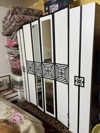 غرفه تركيه نضيفه مستخدمه شي قليل خمس قطع السعر 350بيه مجال بصيط هذه رق...