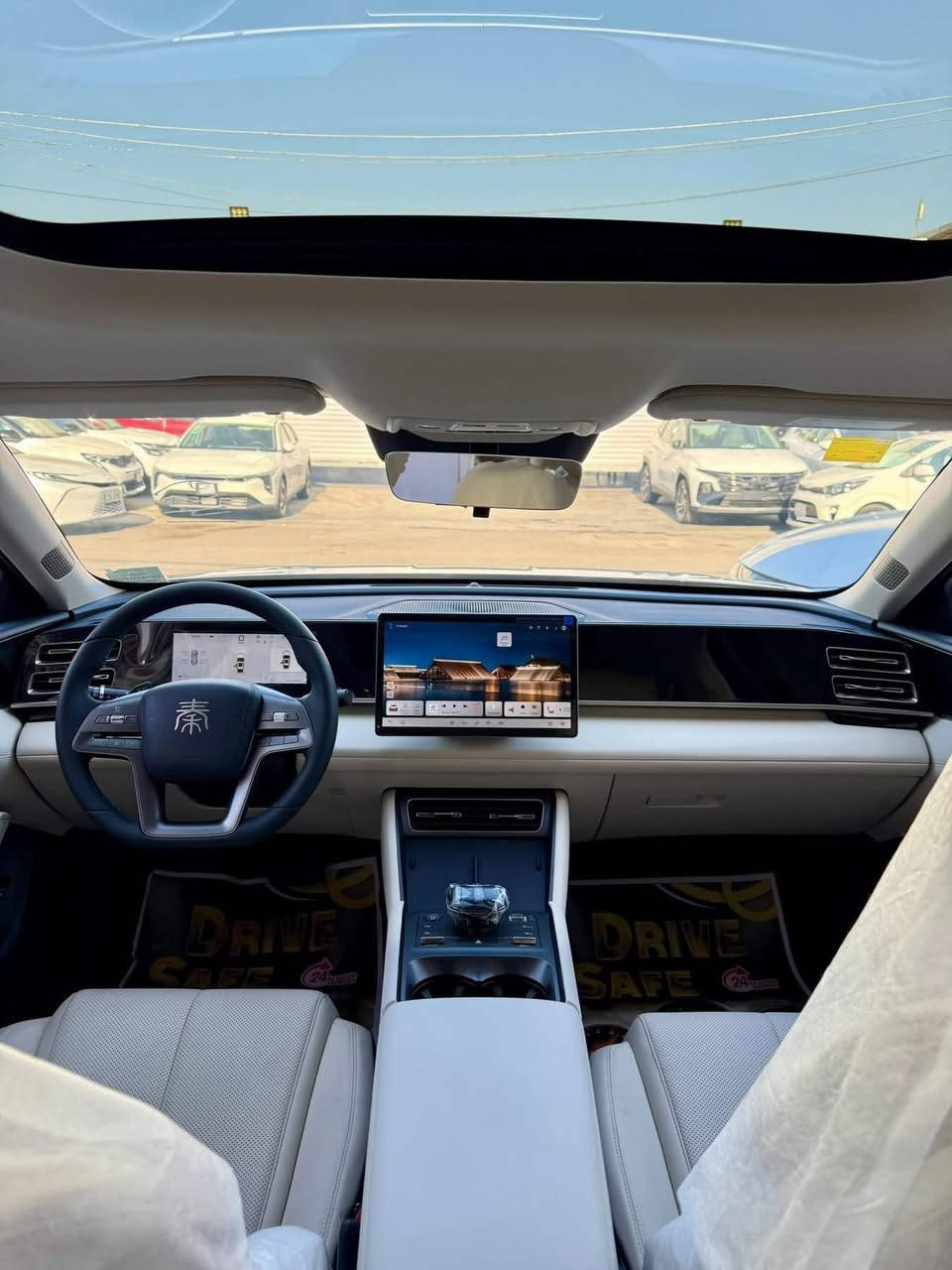 ━━━━━━━━━━━━━━━━━━━━━
‏🚗 BYD Qin L 🚗
━━━━━━━━━━━━━━━━━━━━━
مع ريـتــاج ... نوصلّك كل ما هو جديد، مميز، وراقي
اكتشف الأناقة — التكنولوجيا — القوة
━━━━━━━━━━━━━━━━━━━━━
🔸 المواصفات:
 محرك هايبرد 1.5 لتر + محرك كهربائي بقوة إجمالية تتجاوز 210 حصان 
 ناقل حركة أوتوماتيك ذكي وسلس
 شاشة وسطية ترفيهية
 شاشة عدادات رقمية بالكامل
 مقاعد جلد فاخرة💺
 نظام رادار ومثبت سرعة ذكي 🚘
 نظام الركن الذاتي
 فتحة سقف بانوراما واسعة ☀️
 13 كاميرا 360 درجة + حساسات أمامية وخلفية
 نظام دخول وتشغيل بدون مفتاح + بصمة تشغيل 🔑
 إضاءة LED أمامية وخلفية بتصميم فاخر وعصري 💡
 استهلاك وقود اقتصادي جدًا بفضل نظام الـ DM-i من BYD 💪
━━━━━━━━━━━━━━━━━━━━━
💎 رفاهية، أمان، وتكنولوجيا… كلها في QIN L الجديدة كلياً!
━━━━━━━━━━━━━━━━━━━━━
📍 احجز سيارتك الآن قبل نفاد الكمية
━━━━━━━━━━━━━━━━━━━━━
عنوان الشركة📍.. بغداد - معارض البياع - الشارع الرئيسي
‏‎اوقات الدوام جميع ايام الاسبوع 
‏‎من الـ 10 صباحاً الى الـ 9 مساءً  
‏‎للاستفسار يرجى الاتصال على الارقام الاتية 📱:

***********📲
***********📲

📲‏‭***********‬
***********📲

📲‏‭***********‬
***********📲
