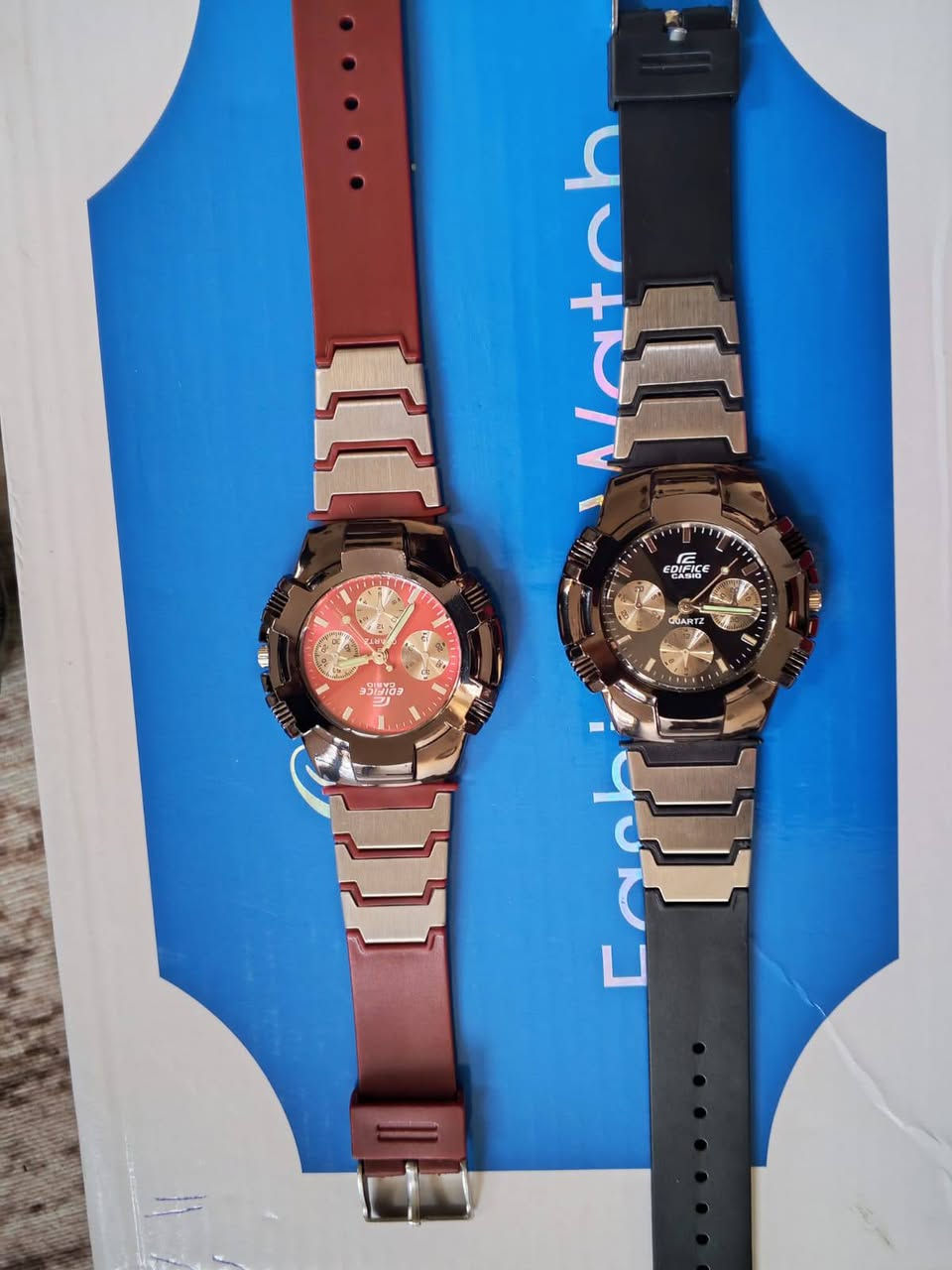 السلام عليكم من رخصه الادمن 
 صعدو المنشور اخذت بضاعه بلدين ابيعها ساعات رجالية ونسائية


**إذا كنت صاحب هذا الإعلان وتريد حذفه لأي سبب، رجاءا أرسل رسالة إلى الدعم الفني**