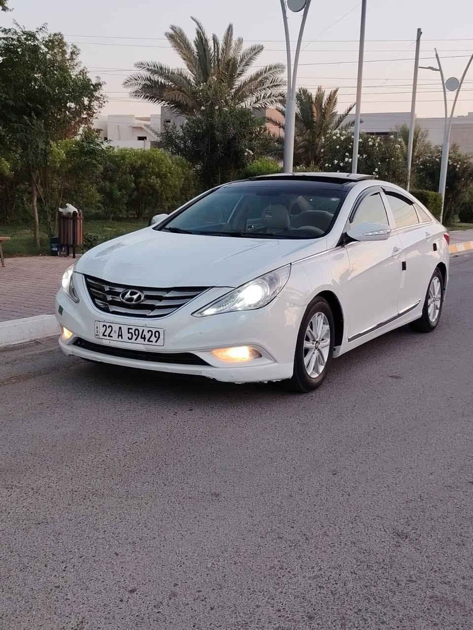 سلام عليكم سوناتا خليجي فول موصفات موديل 2011بسعر مناسب108وبيهه مجال محرك 2400 دوش مامفتوح محرك وكير وتبريد كله بشرط صبغ بس باب بدون داخل رقم وسنويه وهزه كلها جديد العنوان تكريت رقم ***********
