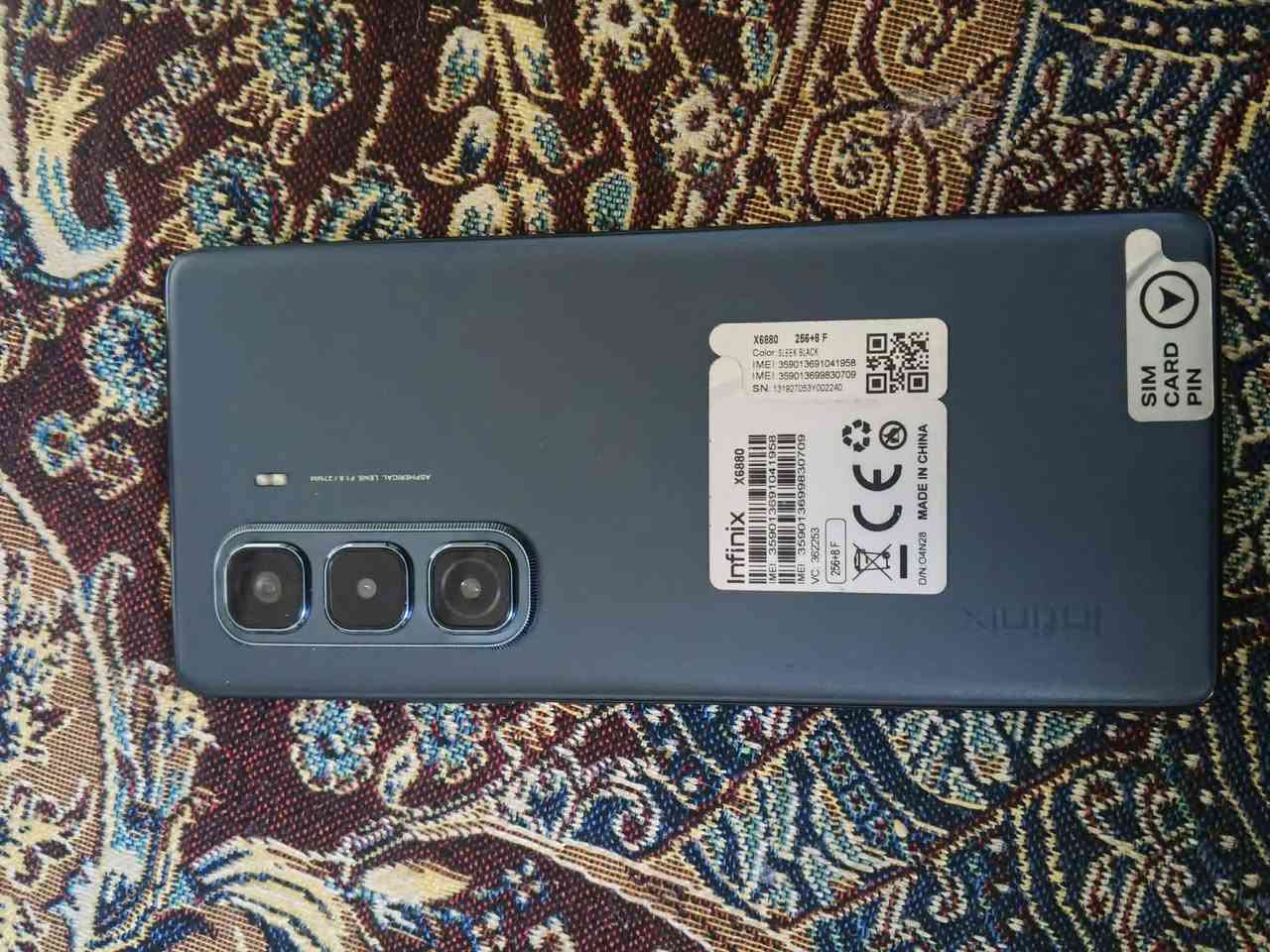 للبيع والمعارضه انفكس هوت 50برو 5G
سعر 175 

***********

بدون غراض
