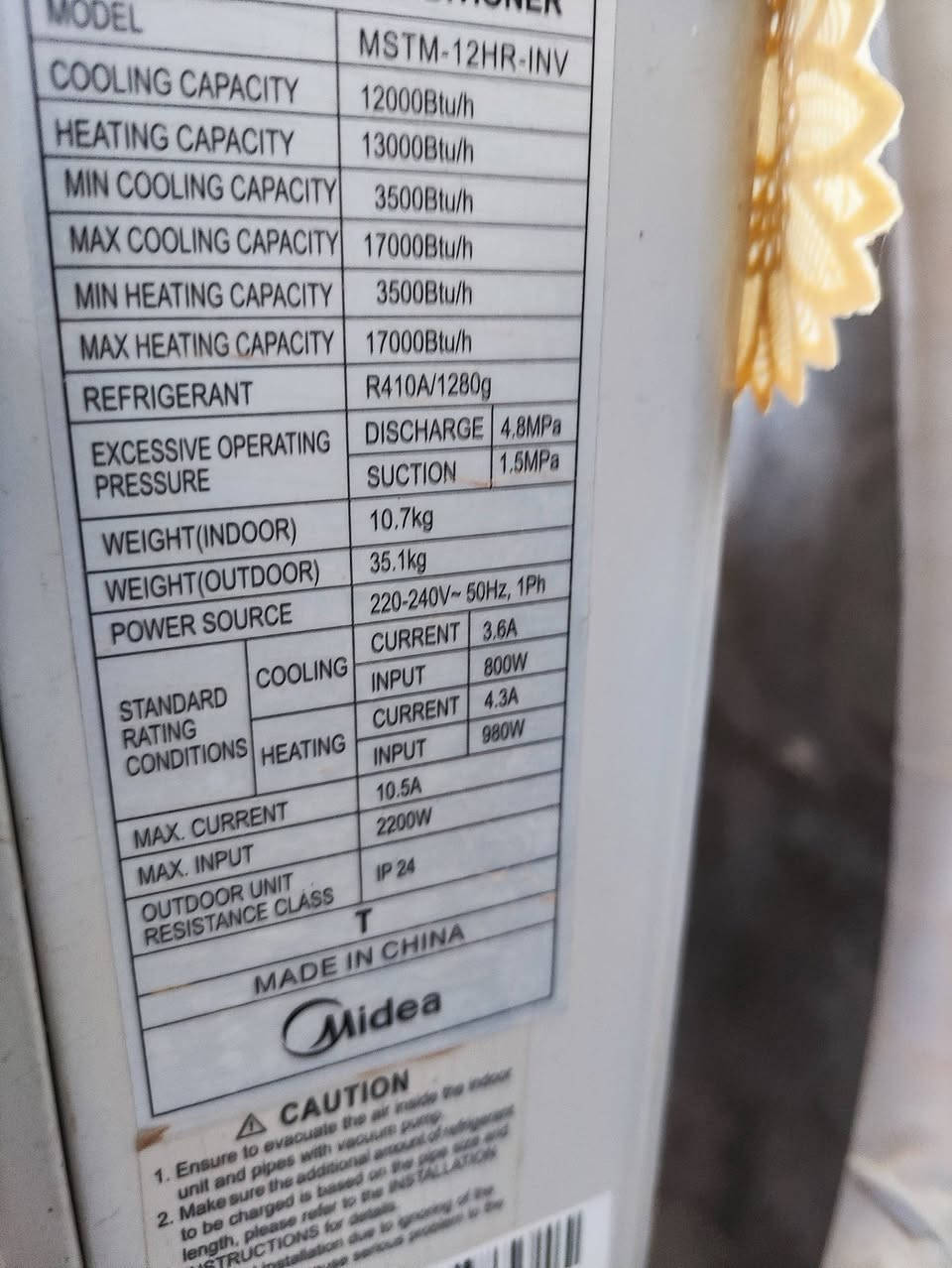 السلام عليكم خارجيات انفيرتر 2ط
1 طن مع البوري للبيع جديد للك مكاني بكرلي فقط خارجيات


**إذا كنت صاحب هذا الإعلان وتريد حذفه لأي سبب، رجاءا أرسل رسالة إلى الدعم الفني**