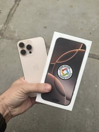 متاح ايفون 16 برو ماكس ذاكره 256 جهاز بعده داخل ضمان ماستر نضافه 100 ب...