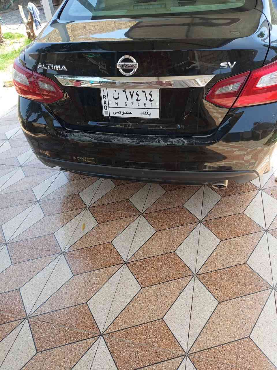 نيسان التيماء 
موديل 2018 رقم بغداد بسمي سياره فول مواصفات 
فتحه
تحكم ستيران 
رادر امامي خلفي
تبريد قطعتين
بصمه
شاشه
مانع انزلق
صندوك بصمه 
تبريد كشن 
كراسي كهربائية 
منضومه لايت زنون 
السياره عليه ادامه كامه ماتصرف عليه ربع دينار 
سعر السياره 120 
رقم  والتصل عبر الخط او الواتس اب
***********
***********
