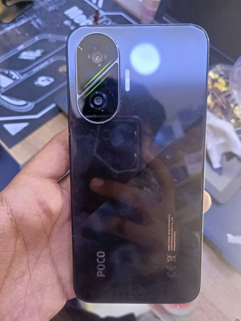 السلام عليكم
بوكو F7 
الجهاز نضيف و مرتب ممفتوح
ذاكره 512 عشوائيه 16
السعر ٤٠٠ وبي مجال بسيط
***********
