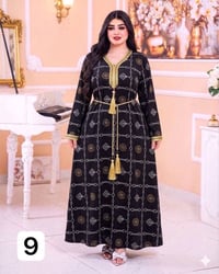 كشمير تونسي • شغل تطريز • 2XL-5XL