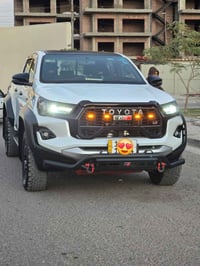 تحيه طيبه بيكم هايلوكس جي ار سعودي ام المنفاخ دبل سنتر لوك  مكفوله كفا...