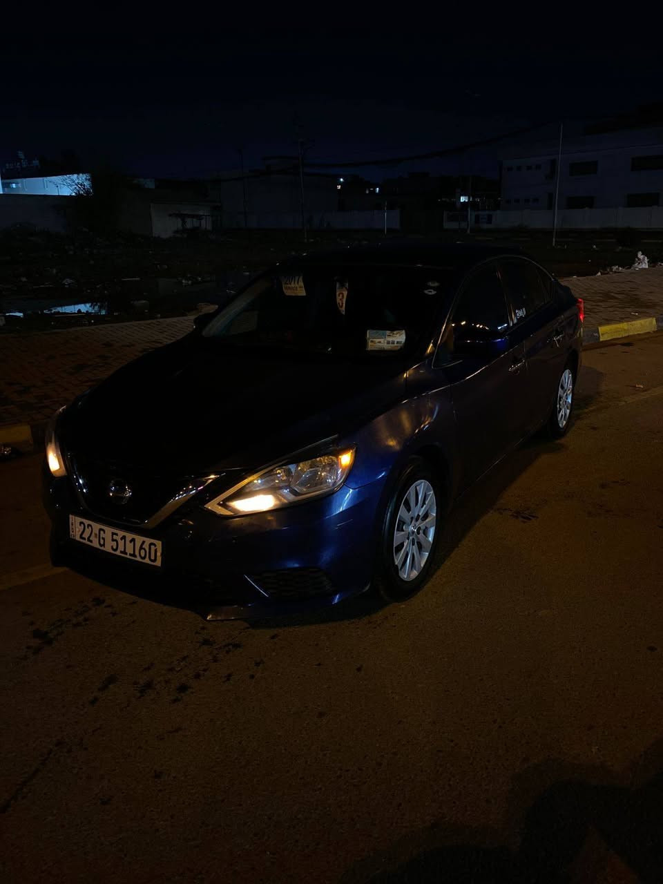 السلام عليكم
نيسان سنترا 
2017 
ضخم جديد 
طقم تايات جديد 
سياره كل شي ما ناقصها 
بها قطعتين كامله وبني 
رقم اربيل 
الاستفسار 
على ارقام 
***********
