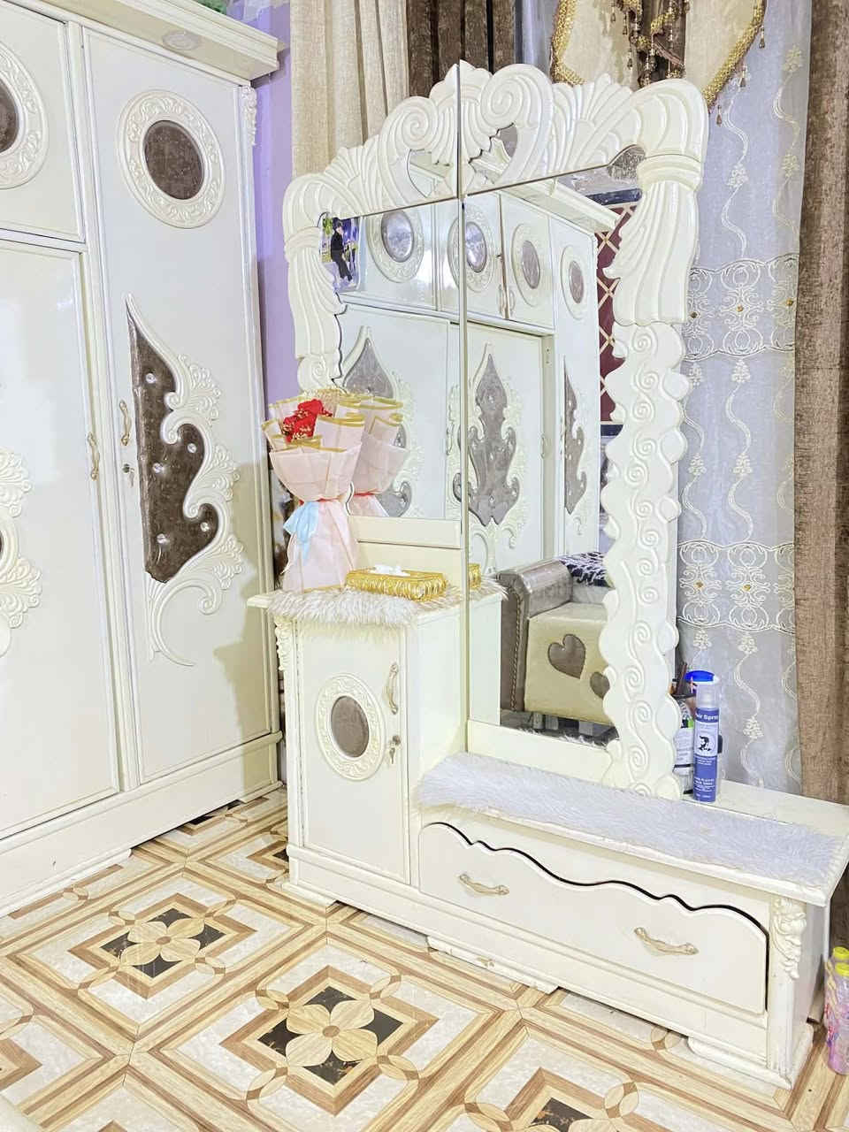 غرفه نوم عراقيه تصميم تركي  جبيره وثكيلهة اخشابهة قوي نضيفه سعر(1،500،000) بيهة مجال مكانهة بغداد نهروان 💗📮


**إذا كنت صاحب هذا الإعلان وتريد حذفه لأي سبب، رجاءا أرسل رسالة إلى الدعم الفني**