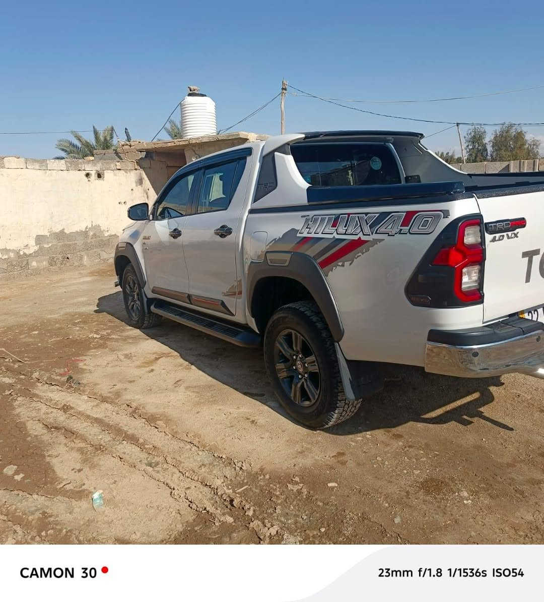 للبيع بيكم TRD تي ار دي موديل 21 مكفولة كفالة عامة لاصبغ ولا تبديل ماشية 108 تخم تاير جديد السيارة على وضع الشركة السعر 330 بيهة مجال بسيط مكان السيارة ديالى ***********
