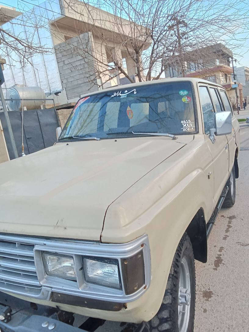 29گەلا و یەک تۆز مەجال......
لانکروزر مەکینە 2f
ئاڕم پلاسیک سلێمانی
هەمووگیانی بەشەرت
تەبرید سارودو گەرم
دەبل عکسل سوک و قورس
چوارچرای سقف تەخت
تایەی جەبەلی 
ماشاڵڵە نازدارە 
*********** السليمانية, العراق
