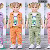 طقم بناتي • خامة اورجنال • مقاسات 9-60شهر