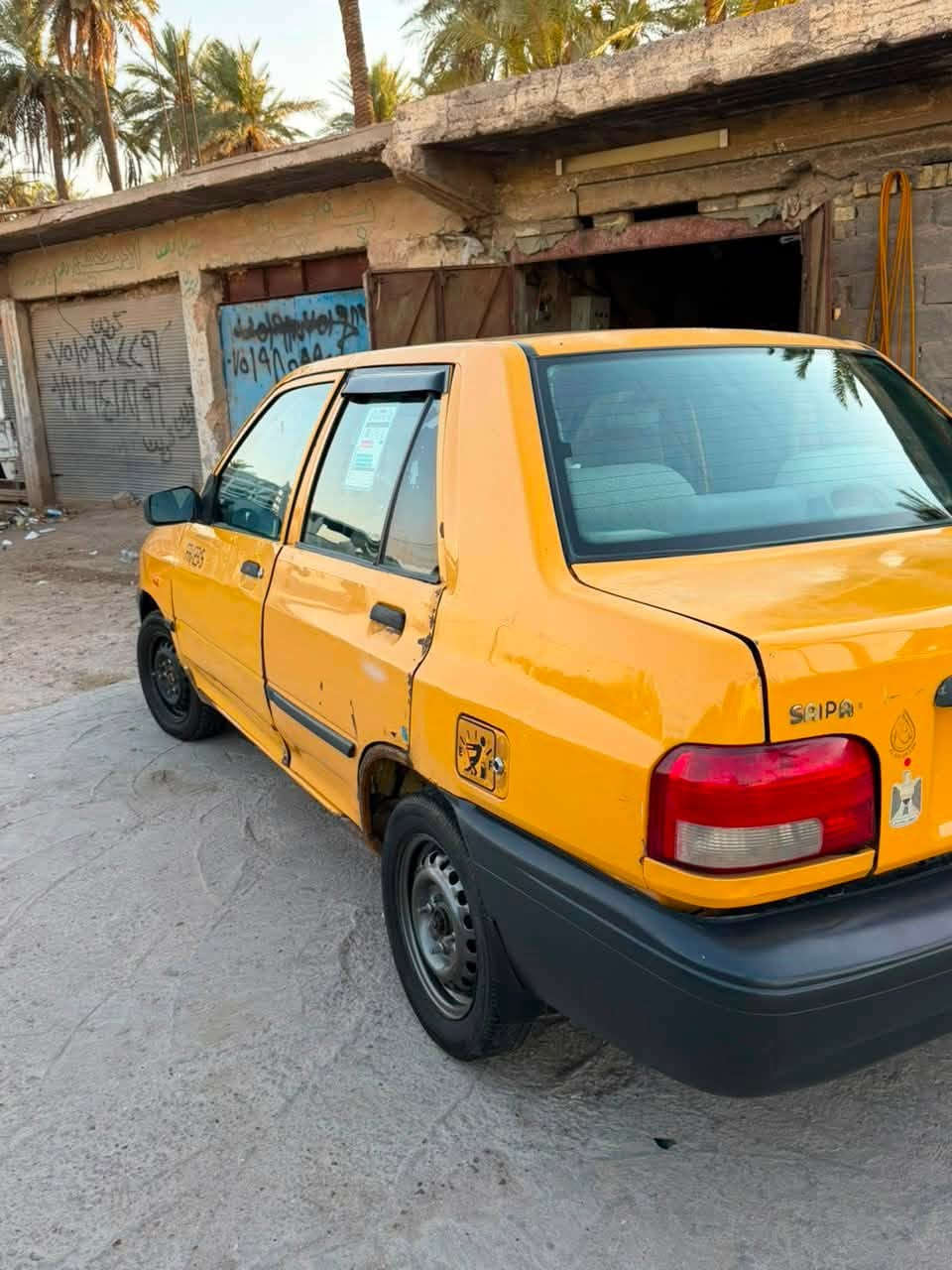 سلام عليكم سايبه موديل ١٥ بيها تبديل باب السياره حلوه سعرها ٢٢ العنوان بغداد المحموديه 
الستفسار ***********
