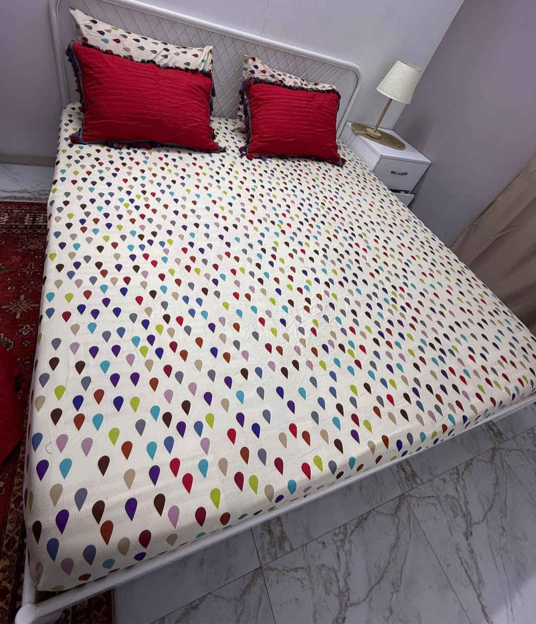 شوفولي الجمال ❤️🥰

فرشه نفرين قماش ساده  مقرنص مطرز قطن حاشية شراشيب بارز 6 قطع 

تعتبر رمضانيةً او لعيد


**إذا كنت صاحب هذا الإعلان وتريد حذفه لأي سبب، رجاءا أرسل رسالة إلى الدعم الفني**