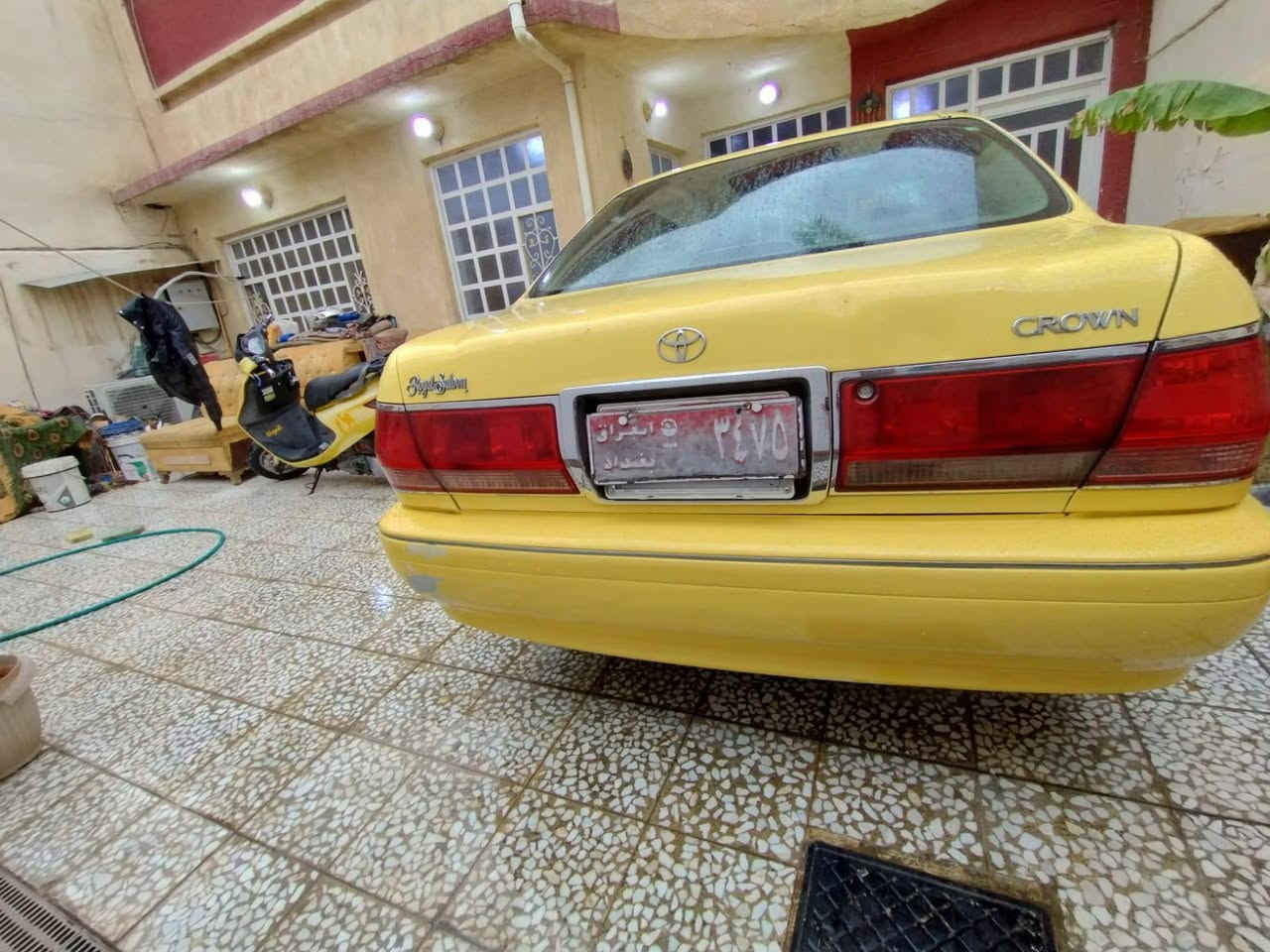 السلام عليكم ملكه كصتين تخم تاير جديد ستوني شاده حداديه مكينه كير جدد السياره احله من الصوره ديفور الجبير شاصي 75  عنوان السياره نجف وكاله ثاني يوم سعر السياره 50 وبيهه مجال عليهه غرامات ينزلن من الحساب الرقم ***********
