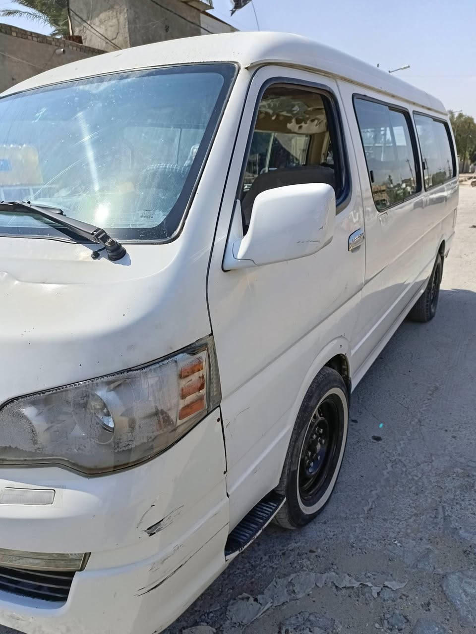 السلام عليكم أچوال للبيع محرك گير اكسن زوج تاير جديد
 باتري جديد حداده جديد سعر 75 بيهه مجال بسيط 
رقم الهاتف***********

