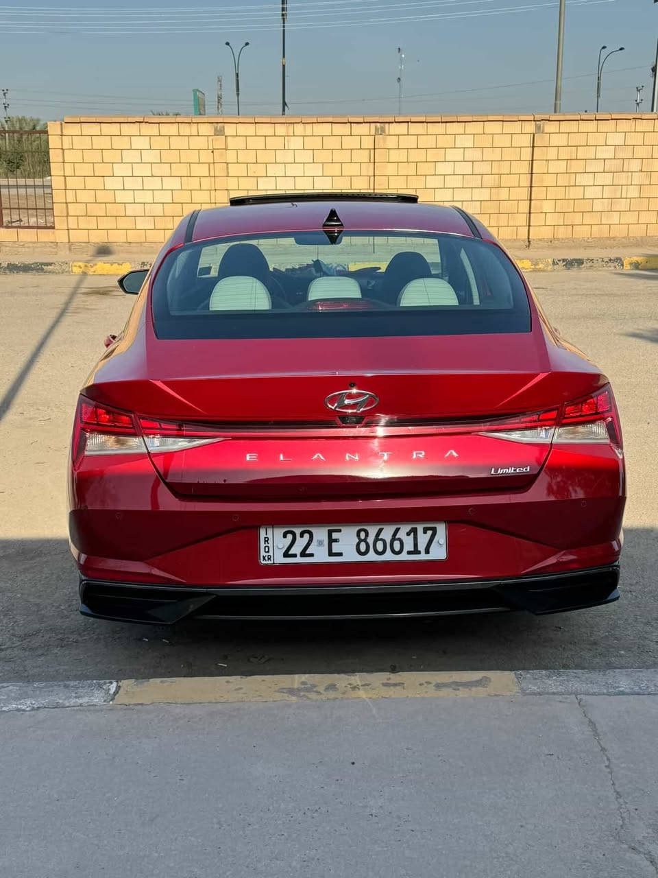 النترا 2023 لمتدد فول السيارة باسمي تحويل ثاني يوم او وكاله حادثهة جاملخ امامي جهة السايق مبدل نفس اللون السيارة كلهة بدون صبغ مكفوله كفاله عامه من الصبغ والتكحيل السعر 160 
السيارة مكانها اربيل ***********
