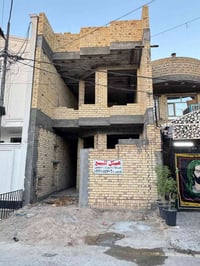 هيكل للبيع بناء درجة اولى 100متر 5*20 منطقة بين بنيه النموذجية شارع 25...