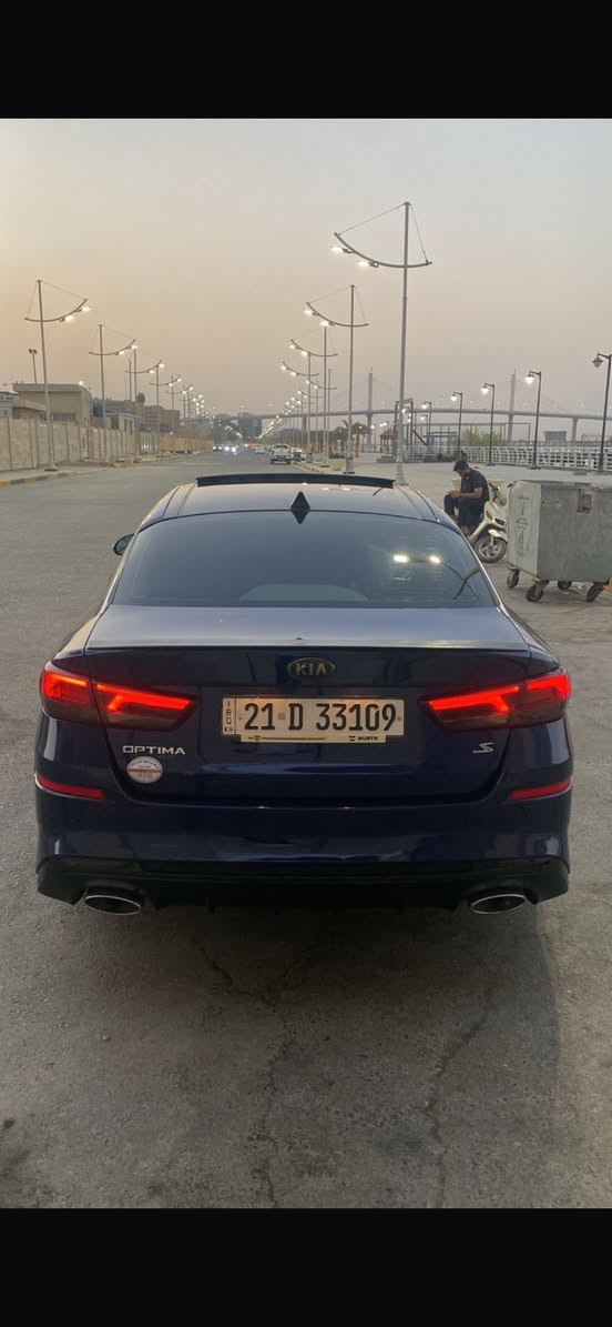 كيا اوبتما 2019 (S) رقم سليمانيه تريد وكاله تريد تحويل بليعجبك
وارد امريكي ماشيه 88 الف صبغ جاملق و بنيد بدون دواخل 
مكينه برغي م مفتوح منها 2400 ترايك لسليمانيه
فول مواصفات للاخير
* صندوق ذكي
* راداد
* تحديد مسار
* رادار بلمري
* كامره خلفيه 
* حساس خلفي
* بانوراما 
* كشن كهرباء
* شاشه كبيره 
* شاشه اعطال
*حساس تاير 
* تبريد قطعتين منفصل 
* كشن جلد و مخمل 
* داخل اسود
* لايت زنون نهار 
* بك لايت led
السياره بلبصره 
السعر 145$ 
***********
