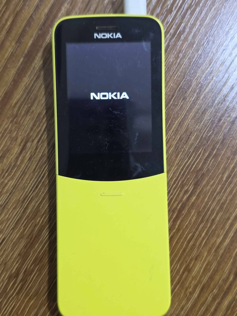 جهاز موبايل للبيع .
النوع: Nokia 8110 نوكيا .
اللون والشكل : اصفر مميز وذو شكل مميز لشخص مميز .
حالة الجهاز: جديد مستخدم قليل .
مواصفات الجهاز: شاشة ملونة، شرحتين او شريحة و رام ذاكرة ، يدعم الانترنت وكذلك نقل البيانات .

السعر: 40 الف وبي مجال  .
مكاني: النجف الاشرف .
الاتصال: *********** (واتساب) . النجف, العراق
