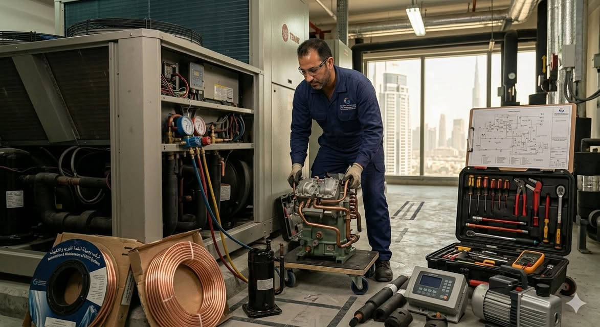 ااذا تريد ضمان ودقة بالعمل وصلت 
المهندس لخدمات التبريد   لتنصيب وصيانة وغسل جميع انواع اجهزة التبريد والتكييف للتواصل ***********

