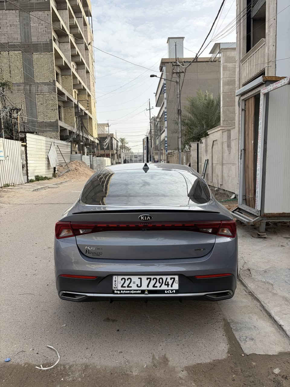 Kia k5 2021
ماشيه 55 بدون ايرباك صور الحادث موجوده واتس
جاهزه السياره بدون نواقص 
الجام مغلف عازل حراري كامل 
البنيد مغلف كاربون فورج 
السعر 168$ 
للاستفسار ***********
