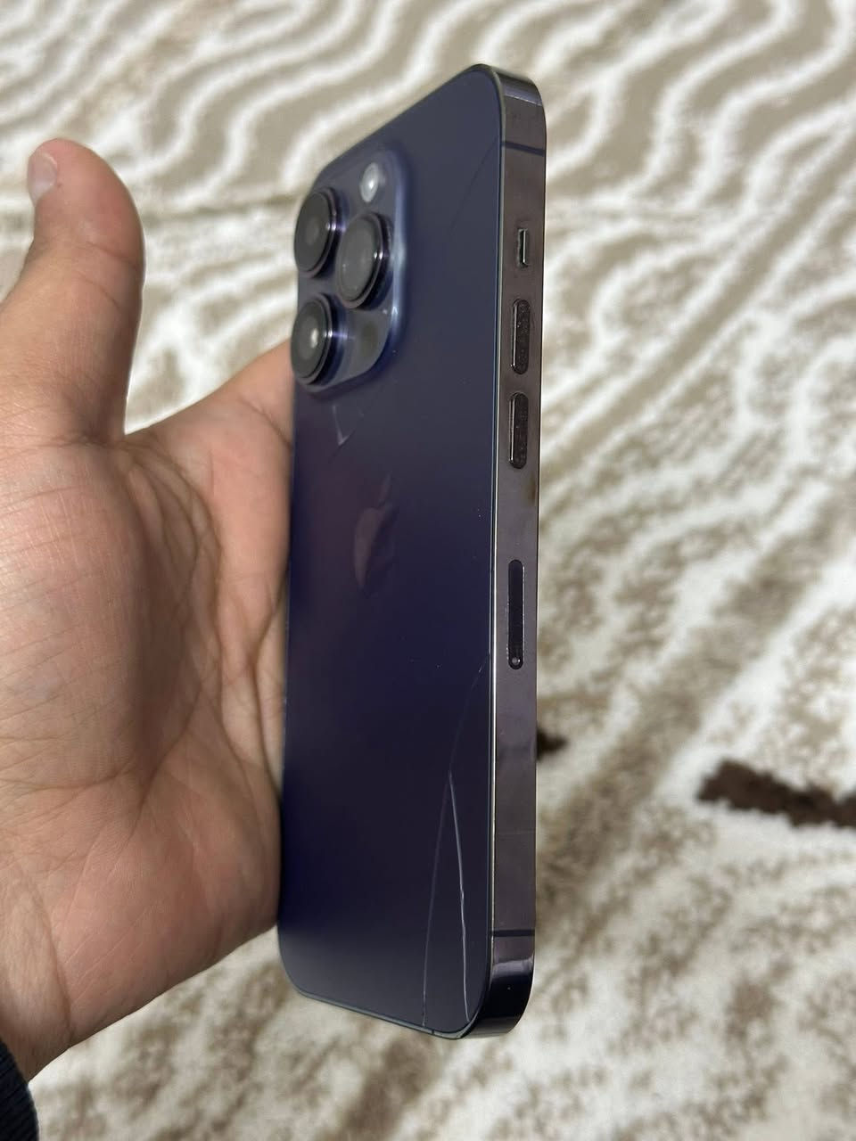 ايفون 14 پرو فقط مو ماكس امريكي M/LLA ذاكرة 256 بطارية  92 الجهاز كله بلادي مابي عيب مامبدل شي فقط الضهر مفطور سعرة 550 الف


**إذا كنت صاحب هذا الإعلان وتريد حذفه لأي سبب، رجاءا أرسل رسالة إلى الدعم الفني**