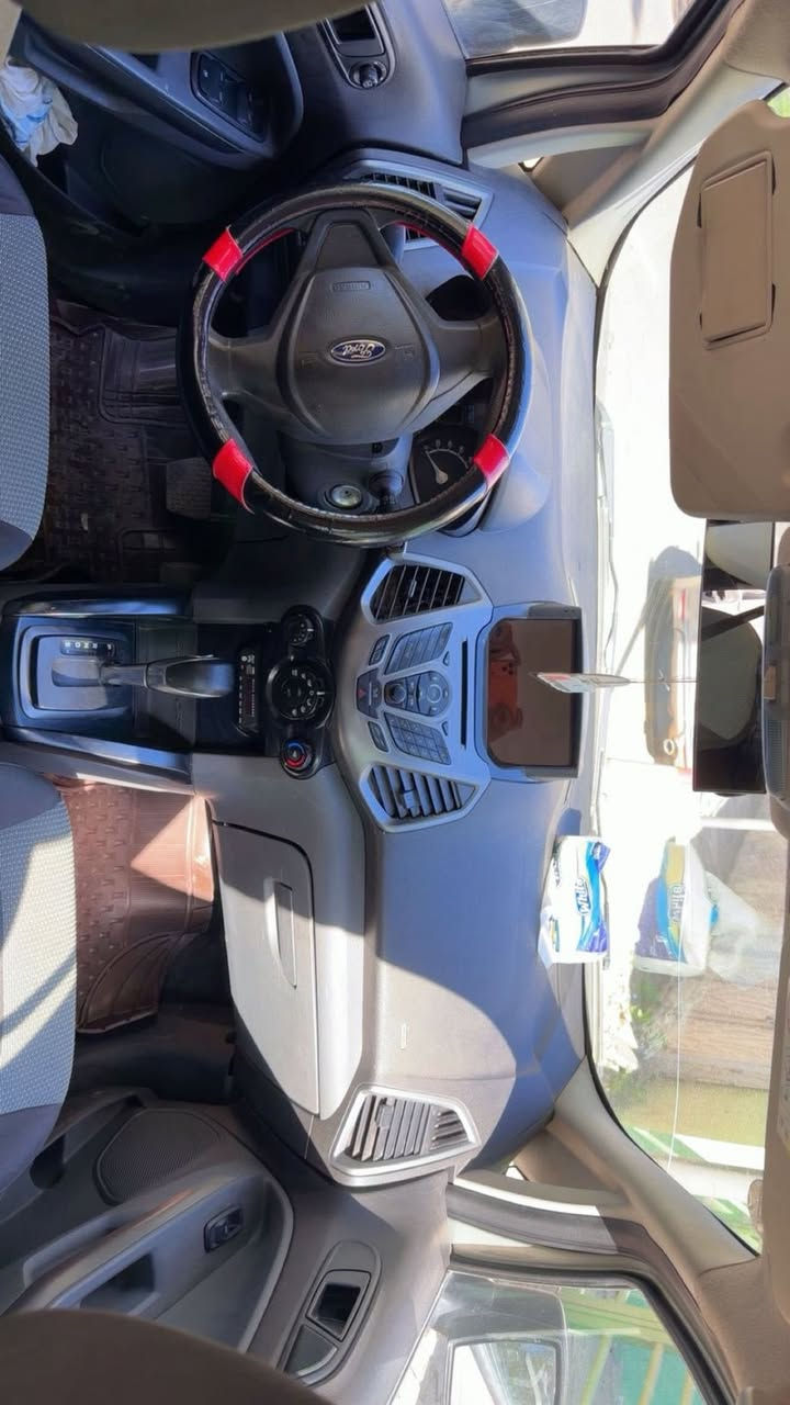 فورد ايكو سبورت موديل ٢٠١٦ وكالة خليجية لا يوجد فيها تبديل تبريد وتدفئة بلادية رقم سليمانيه سعرها ٨٠ وبيها مجال رقم صاحب السياره ***********
