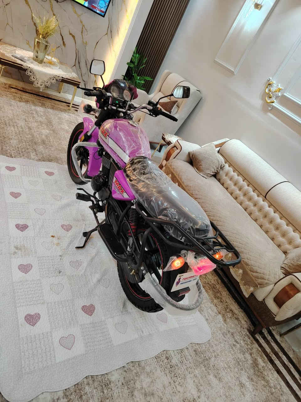 نكرر النشر بسبب الوعود الكاذبه دراجه دايون (ماكس ) موديل (2023) الون البنفسجي اصولي(مكفوله ) للاستفسار الاتصال :***********
العنوان : واسط قضاء الحي
