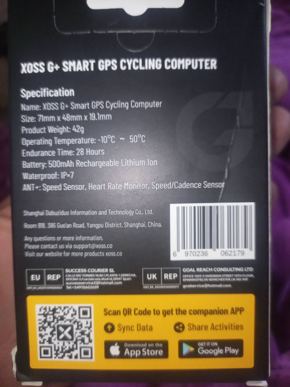 عداد سرعة
Gps
25الف


**إذا كنت صاحب هذا الإعلان وتريد حذفه لأي سبب، رجاءا أرسل رسالة إلى الدعم الفني**