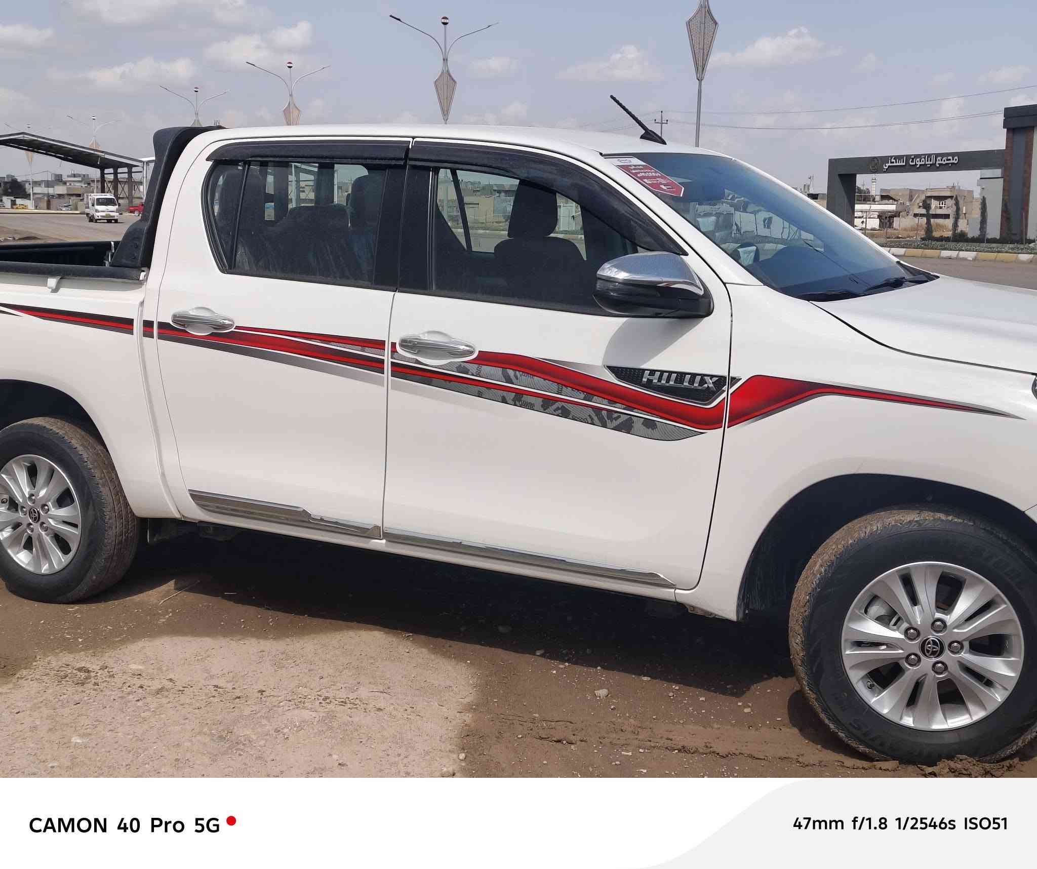 هايلوكس  موديل 25 كفاله عامة  ماشي 21 فول مواصفات 
سعر 295 وبي مجال مكاني كركوك 
***********
