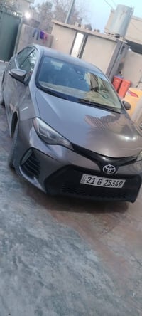 كورولا 2017 الضرر موضح امامك بيها اربع قطع بلاديات من دون دواخل السعر ...