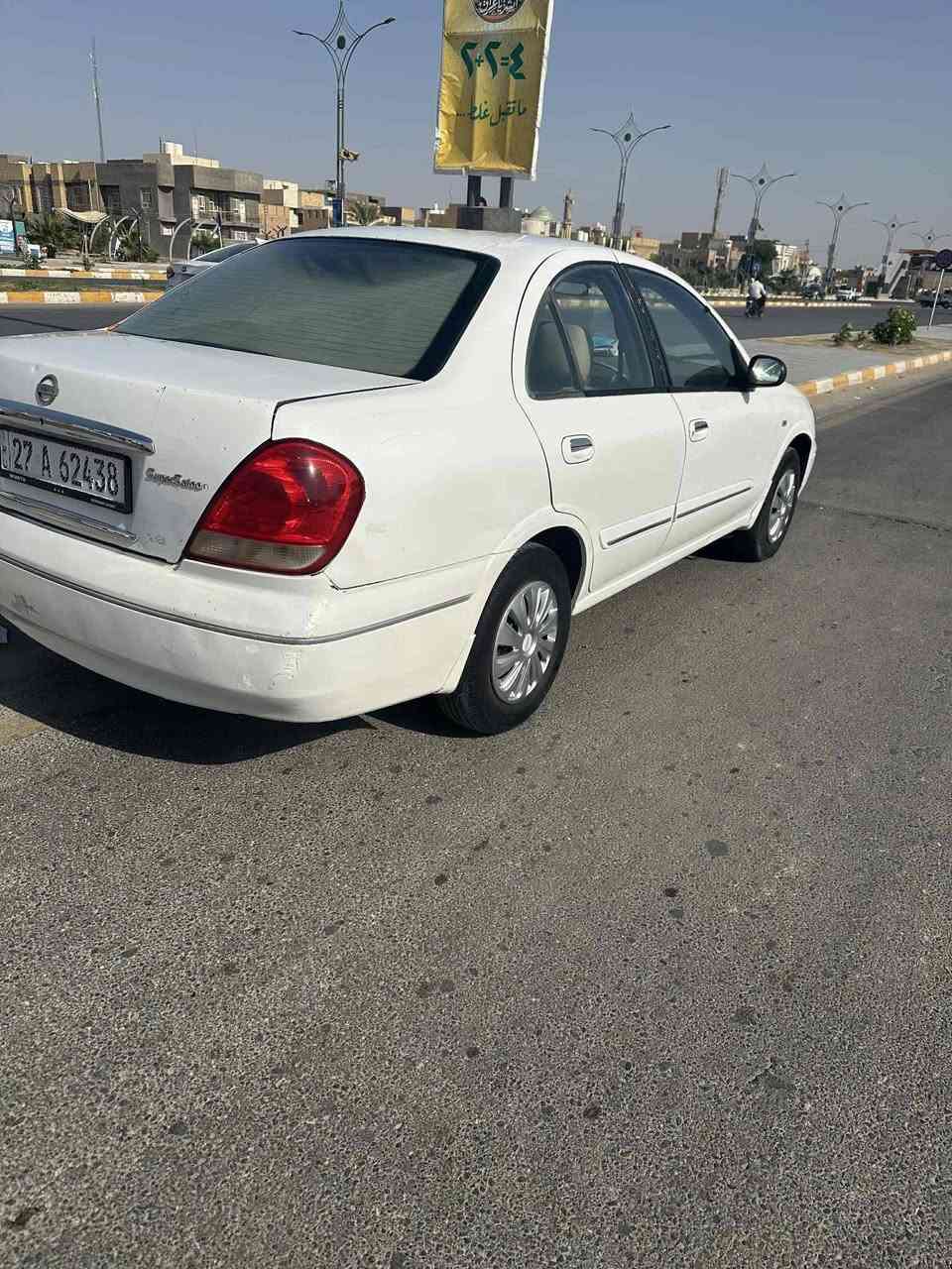 السلام عليكم نيسان صني ياباني موديل 2007 السياره مكفوله بس جاملق مبدل بدونضرار سياره بسمي سنويه 230 مداور ثاني يوم  السعر 70مكاني الناصرية والستفسار اكثر ***********
