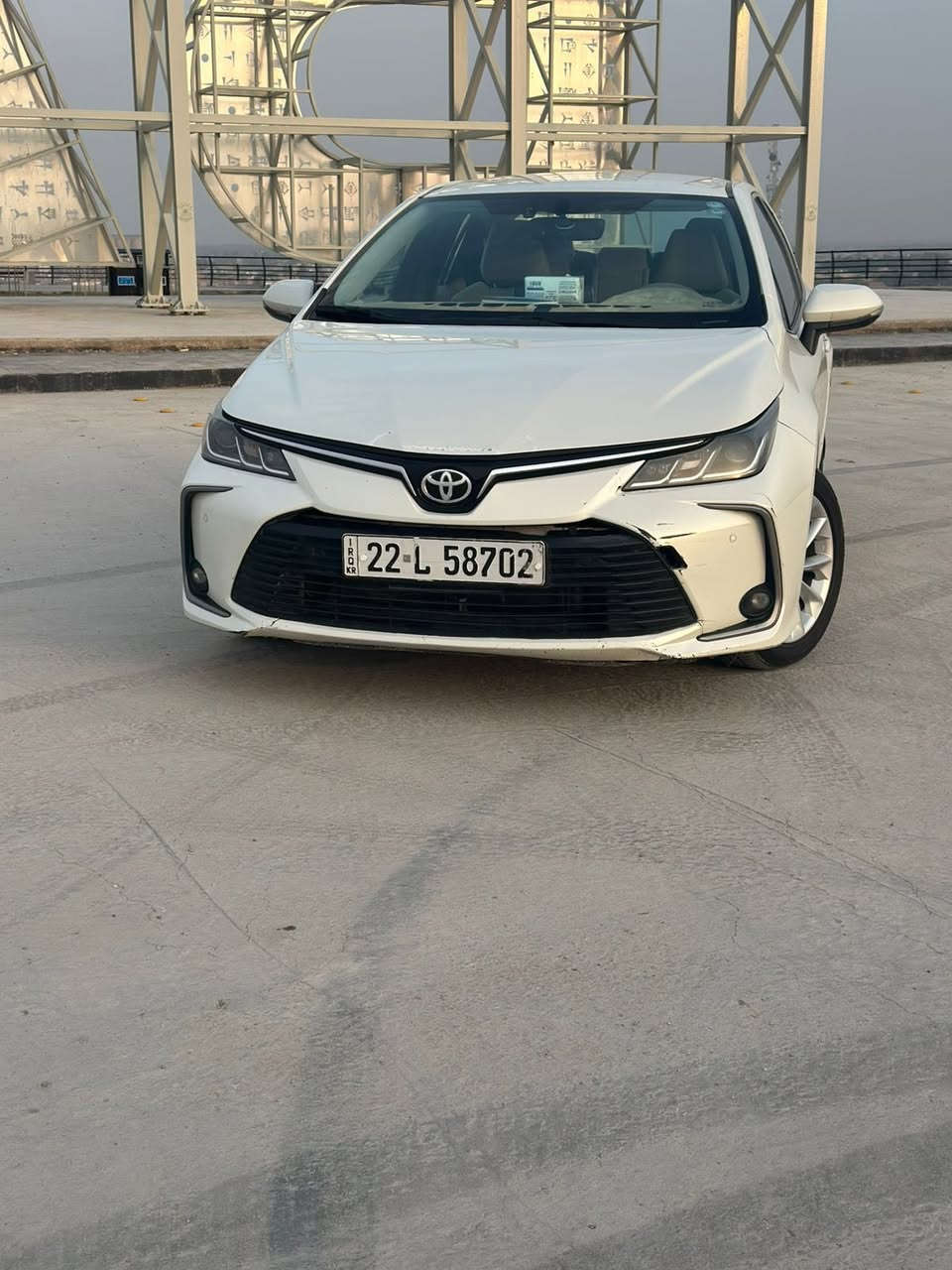 كورلا خليجي وكالة ساز
2020
كفاله من الصبغ 
بيه بارد جدا قليل موضح بالصور
جاهزه 
رقم اربيل بأسمي كير مكينه حداديه كفاله 
سعر 155 بيه مجال قليل
***********
مكاني حله
