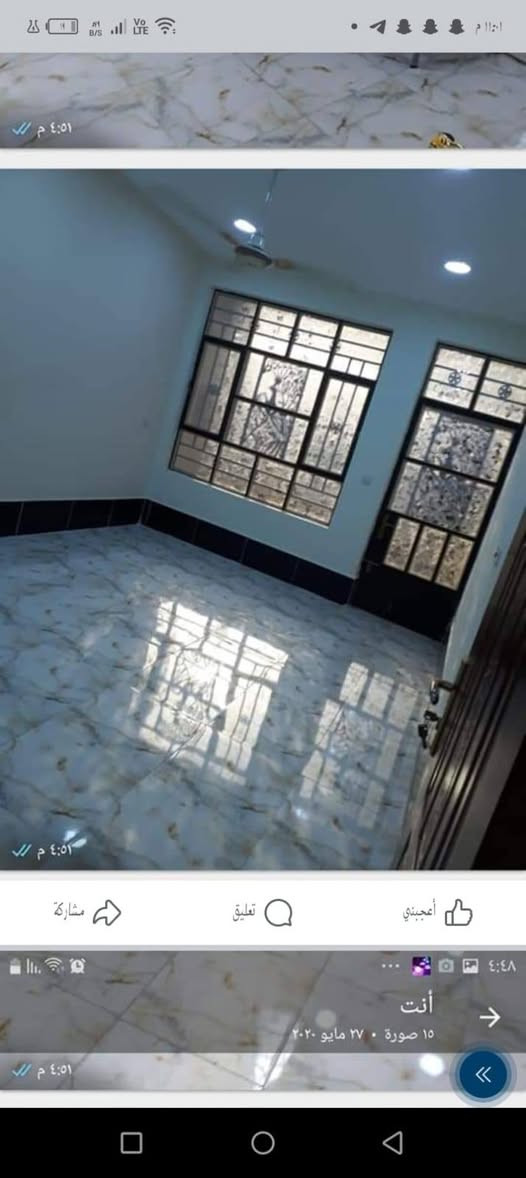 السلام عليكم بيت ١٠٠ متر حي اور قرب نادي التحدي ***********
